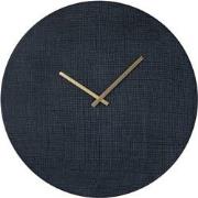 PTMD Emmett Klok - 51x2x51 cm - Ijzer - Zwart