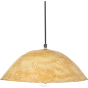 Beliani WAYAMBO - Hanglamp-Geel-Papier-mâché