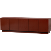 BePureHome Pencil TV Meubel - Grenen - Merlot Gloss - 52x180x40