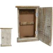 Houten Sleutelkast model Golven