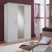 Kast met 2 deuren en 1 spiegeldeur - L135 cm