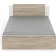 Bed van 140x190/200 cm met 2 laden en 2 vakken - L144,7 cm