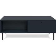 Table basse avec 2 tiroirs et 2 niches L110 cm - BOGOTA
