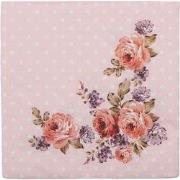 Clayre & Eef Servetten Papier Set van 20  33x33 cm (20) Roze Papier Bl...