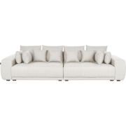 Beliani TORPO - Vierzitsbank-Beige-Polyester