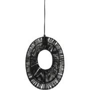 Hanglamp ovo  2 - black - 29x15x40 cm