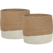 Beliani BULANIK - Mand-Beige-Jute