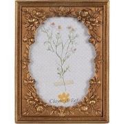 Clayre & Eef Fotolijst  10x15 cm Goudkleurig Kunststof Glas Rechthoek ...