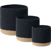 Beliani BASIMA - Mand-Beige-Katoen