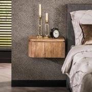 Zwevend Nachtkastje Maria Set van 2 Mangohout