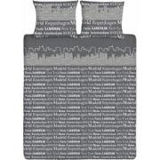 Ten Cate Katoenen Eenpersoons Dekbedovertrek - 140x200/220 - Skyline T...