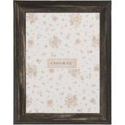 Clayre & Eef Fotolijst 15x20 cm Zwart Houtproduct