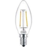 Philips CLA E14 LED Kaarslamp 2-25W B35 827 Extra Warm Wit