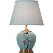 Fine Asianliving Chinese Tafellamp Keramiek Porselein met Kap