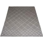 Vloerkleed Tess Grey 160 x 230 cm