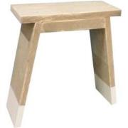 Wood4you - Houten bankje - 40Bx50Hx18D - sloophout - Bijzettafel - Hal...