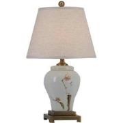 Fine Asianliving Oosterse Tafellamp Porselein Sakura Bloesems