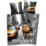 Dekbedovertrek Wild Life - 140 x 200 cm - Katoen - 70 x 90 cm