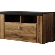 Meubella Schoenenkast Linford - Donker eiken - 84 cm