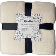hanSe® Zachte Grote Fleece Plaid 280 grams - 150x200 cm - Creme
