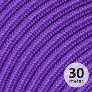 ROL 30 Meter strijkijzersnoer DONKERPAARS 3X0.75mm