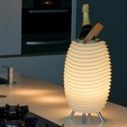 Lamp Kooduu Synergy 35-S - Bluetooth Speaker - LED Lamp - Wijnkoeler