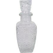 Clayre & Eef Decoratie Fles 125 ml Transparant Glas