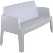 Design tuinbank PLEMO XL grijs