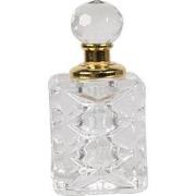 Clayre & Eef Parfum Flesje 3x3x7 cm Transparant Glas
