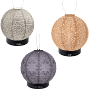 Lumiz Solar Buitenlampionnen Camps Bay Set - Rond Lampionnen - inclusi...