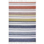 Beliani TOZAKLI - Gevlochten-Multicolor-Synthetisch materiaal