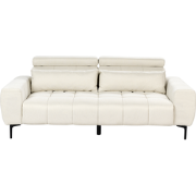 Beliani VEGAMO - Driezitsbank-Beige-Polyester