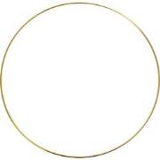 Clayre & Eef Decoratie Ring Ø 40 cm Goudkleurig Metaal
