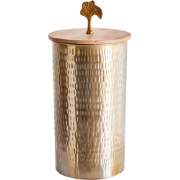 Beliani ASWAN - Bewaarbak-Goud-Aluminium