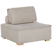 Beliani TIBRO - Module Element-Beige-Polyester