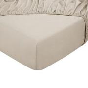 DoubleDry Hoeslaken 100% Natuurlijk Katoen - Eenpersoons 90x200 cm - Z...