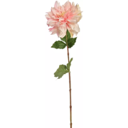 Dahliasteel l60 cm roze kunstbloem zijde nepbloem