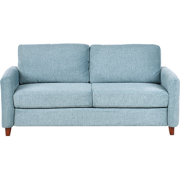 Beliani MARE - Driezitsbank-Blauw-Polyester