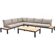 Loungeset Tori hoekset beige