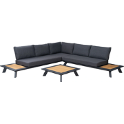 Parga Loungeset - Antraciet Trestino