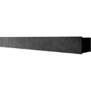 Meubella TV-Meubel Calabas - Grijs - 300 cm