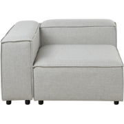 Beliani ARDAL - Module Element-Grijs-Polyester
