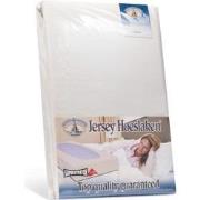 H&D Hoeslaken - 100% Jersey Katoen - 200x200 cm - Tot 35cm matrasdikte...