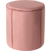 Beliani SEDONA - Poef-Roze-Fluweel