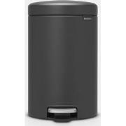 NewIcon Pedaalemmer, 12 liter, kunststof binnenemmer - Mineral Infinit...
