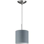 hanglamp Tube Deluxe Bling Ø 16 cm - lichtgrijs