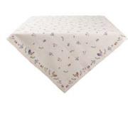 Clayre & Eef Tafelkleed  150x150 cm Beige Blauw Katoen Vierkant Kip en...