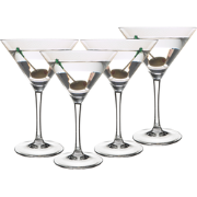 OTIX Martini Glazen - Transparant - 4 Stuks - 300 ml - Cocktail Set - ...