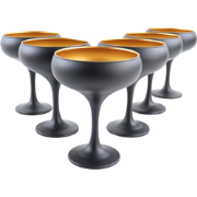 OTIX Champagnecoupe Glazen - Coupe Glazen - Set van 6 - Cocktailglazen...