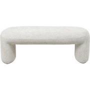 Halbankje Stof Beige - 110x45x40cm - Raven